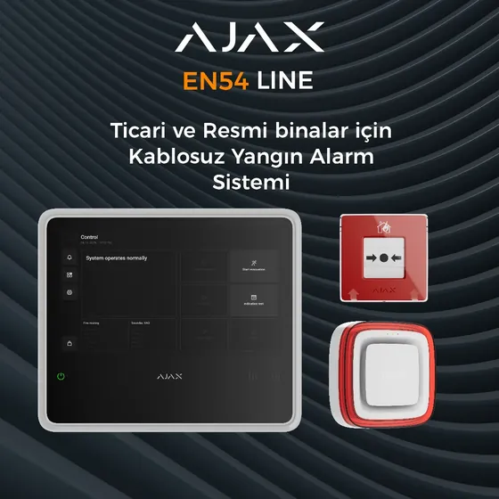 Ajax EN54 Fire Hub Jeweller